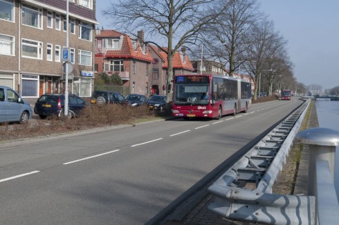 Busbaan Oosterhamrikkade bus