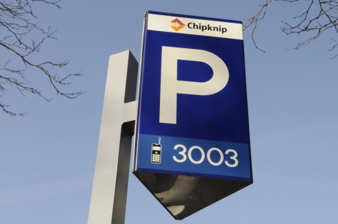 Parkeerautomaat Paal