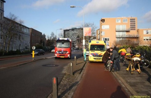 KindVastInFiets