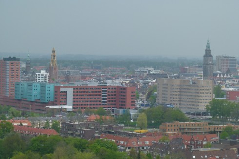 Skyline Martinitoren KPN A-kerk