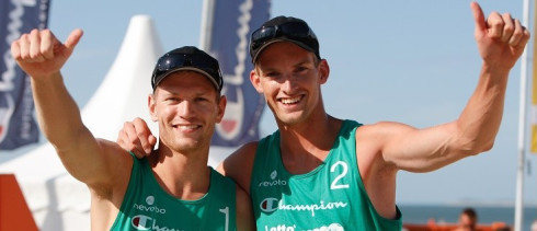 beachvolleybal Alexander Brouwer Rober Meeuwsen