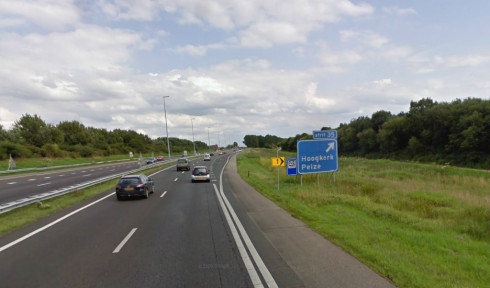Ongeval op A7