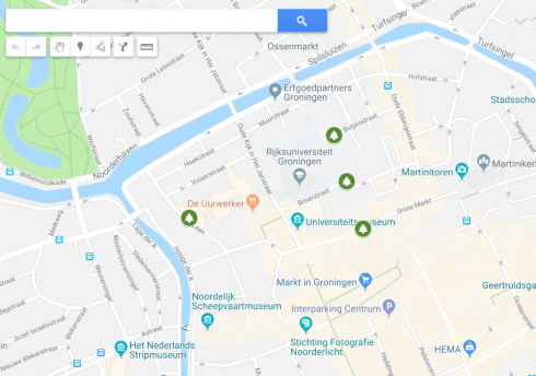 bomen kaart GroenLinks