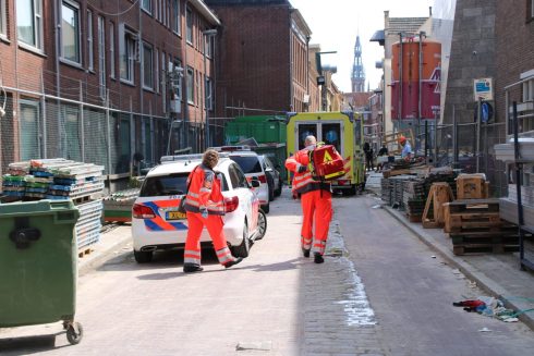 Bouwvakker Groninger Forum valt en raakt gewond - Oog TV