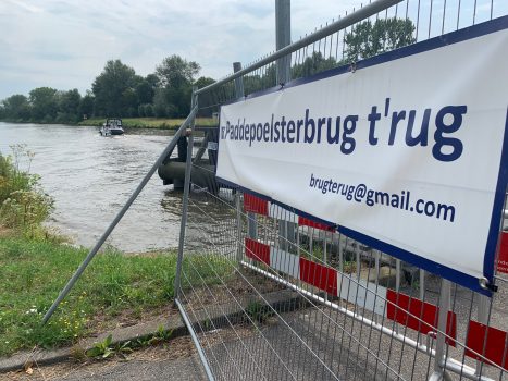 Vaste noodbrug moet Paddepoelsterbrug vervangen - Oog TV