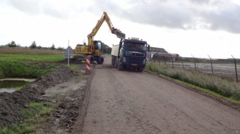 Fietsers Thesinge mogen binnenkort over fundering fietsen - Oog TV