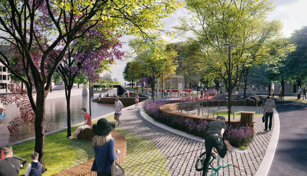 Dudok aan het Diep laos en vector-i