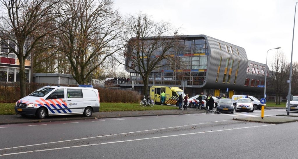 Aanrijding auto fiets 2