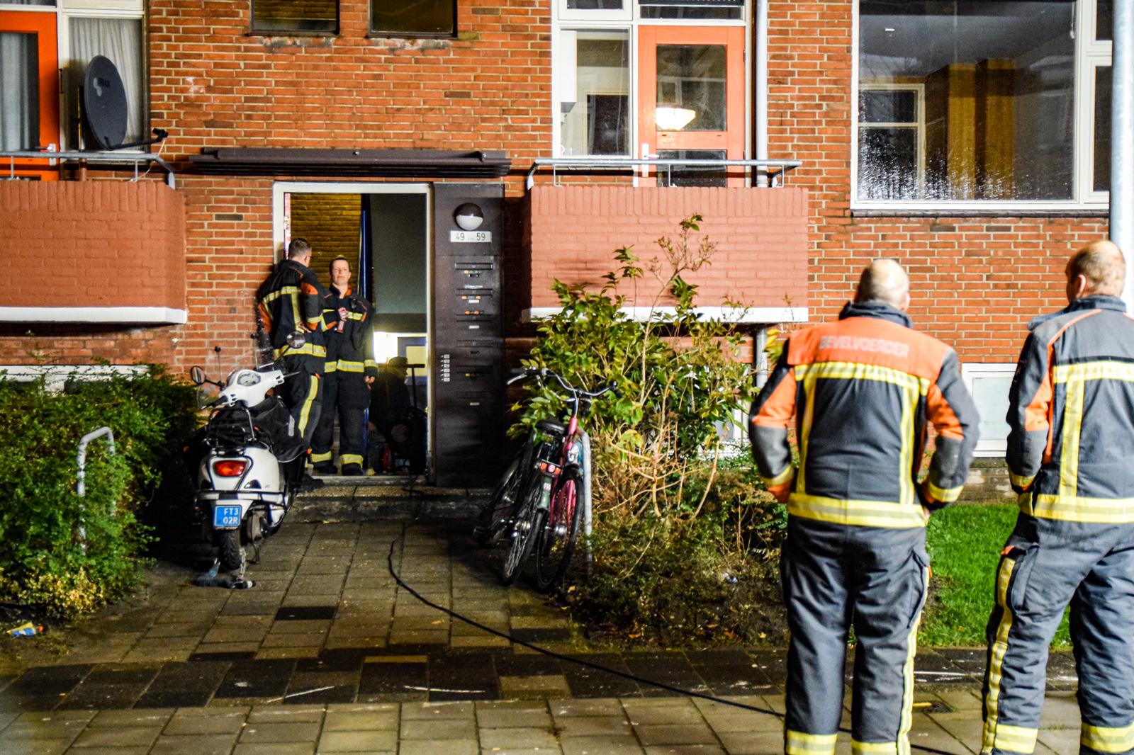 Lekkend motorblok in kelder laat brandweer uitrukken #groningen:.