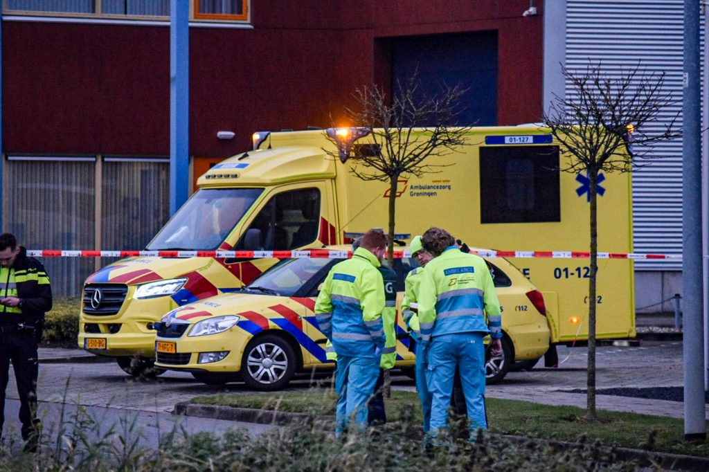 tank lek vloeistof hammerfestweg ambulances