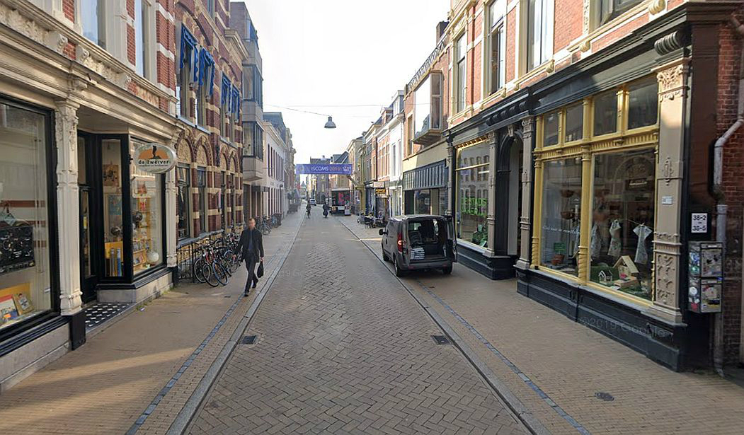Oude Kijk in ’t Jatstraat vanaf