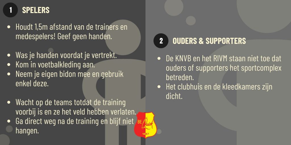 corona regels be quick 1887