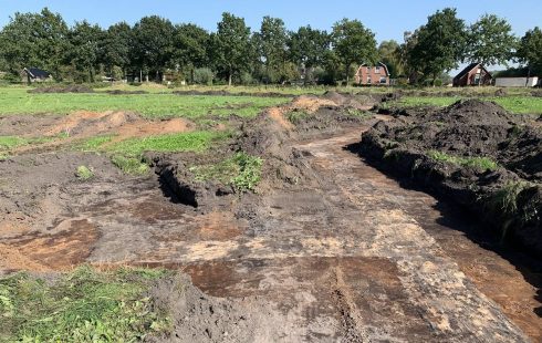 Duitse loopgraven uit Tweede Wereldoorlog gevonden bij Westerbroek