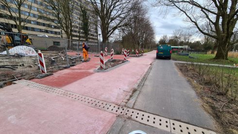 Fietspad weer open naar Zernike