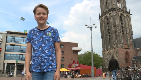 Burgemeester en kinderburgemeester openen Kindermaand op De Wissel - Oog TV