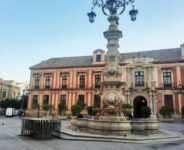 Tönnis de Vries fietstocht Sevilla Spanje 05