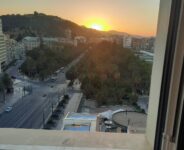 Tönnis de Vries uitzicht hotelkamer in Malaga 03