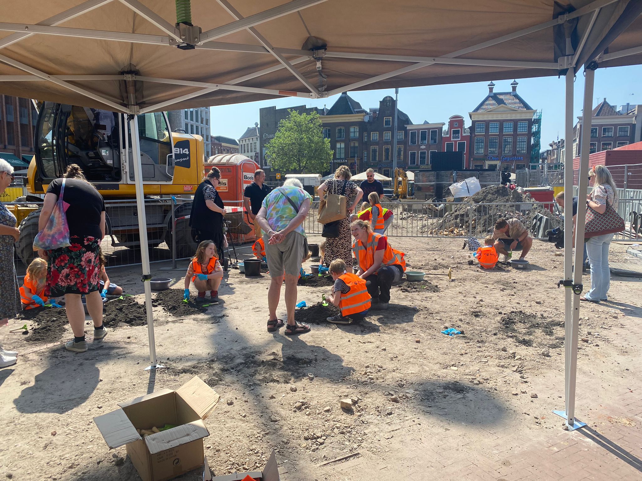 Iedereen kan meedoen met archeologieonderzoek bij Martinitoren