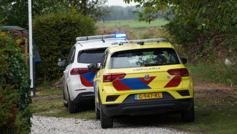Fietser komt ten val in Thesinge