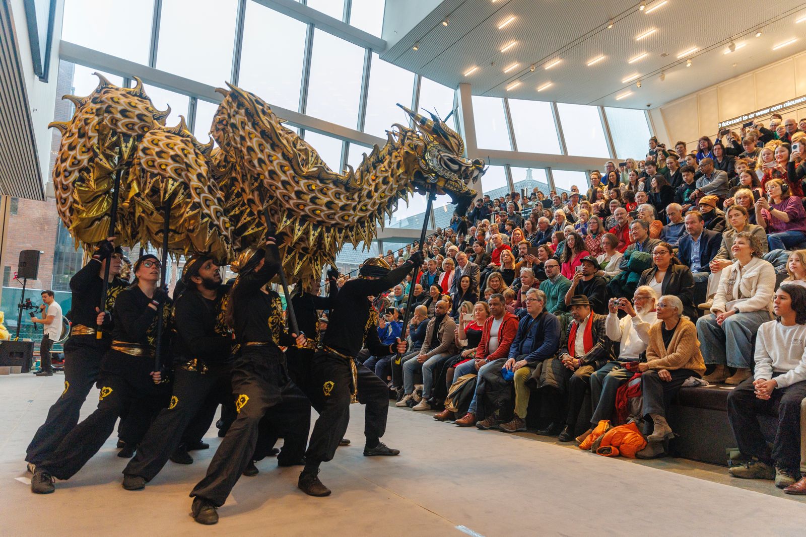 Veel belangstelling voor viering Chinees Nieuwjaar in Forum Groningen
