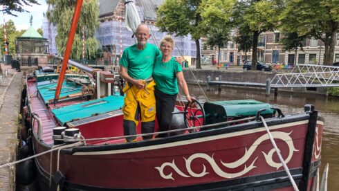 Michiel en Mia varen naar Groningen tijdens Erfgoedtour