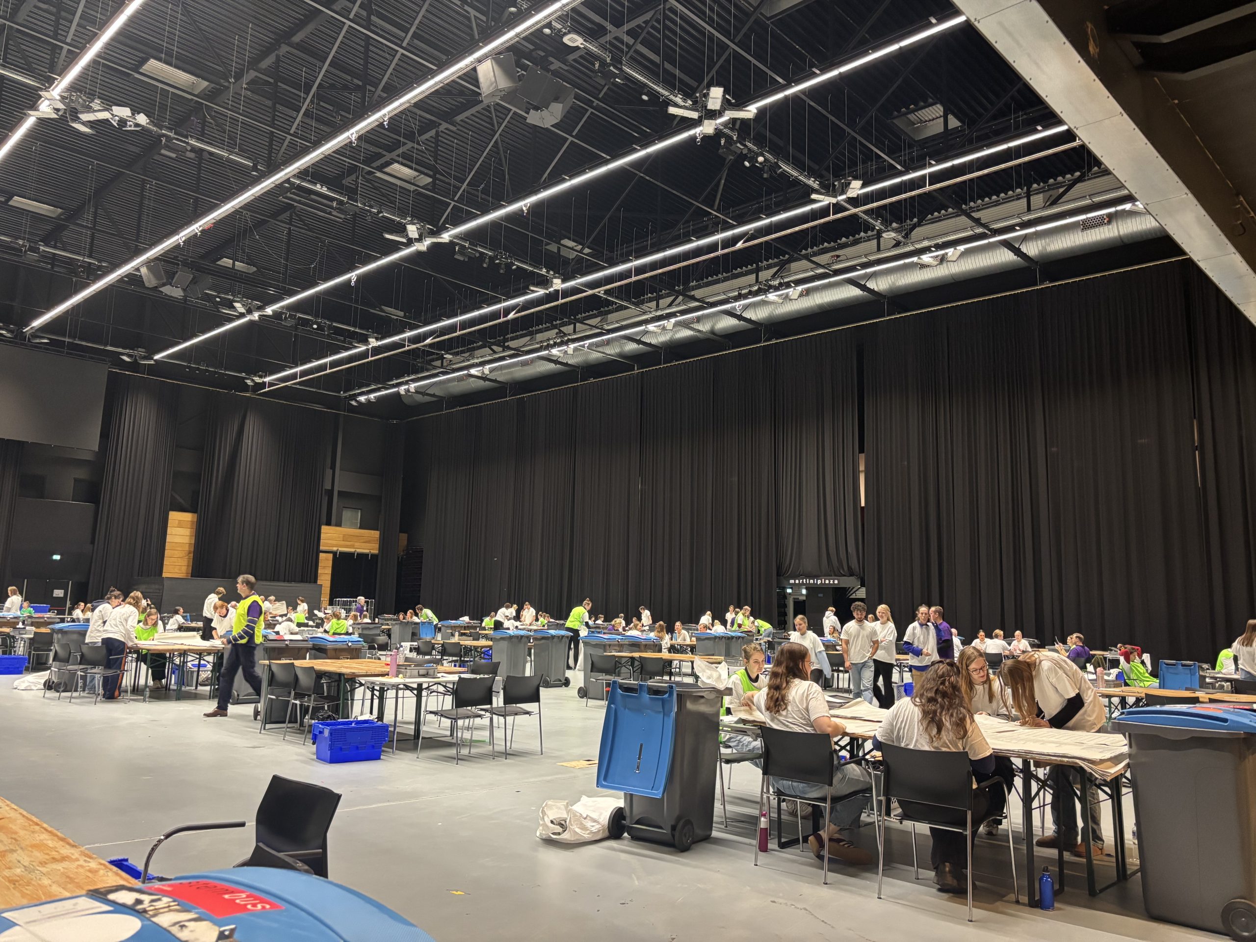 Laatste stemmen geteld in MartiniPlaza