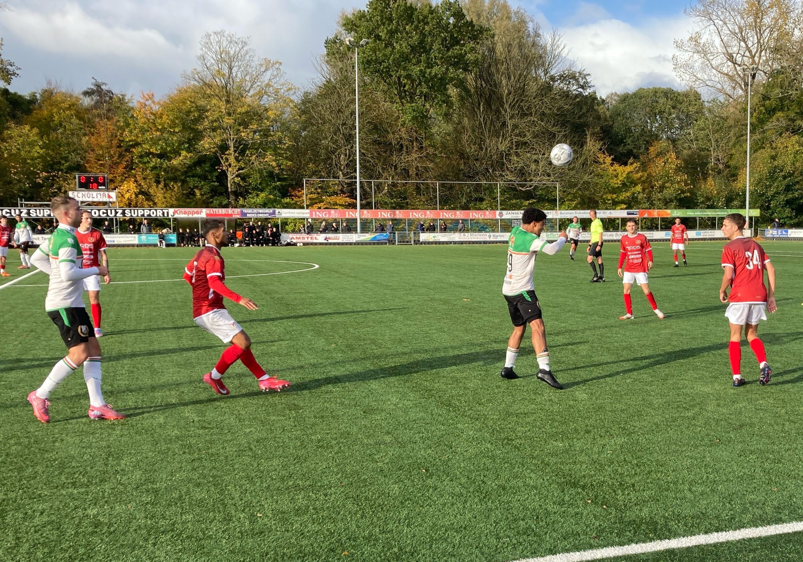Amateurvoetbal: Remise Forward, winst Stadspark, nederlaag Groninger Boys