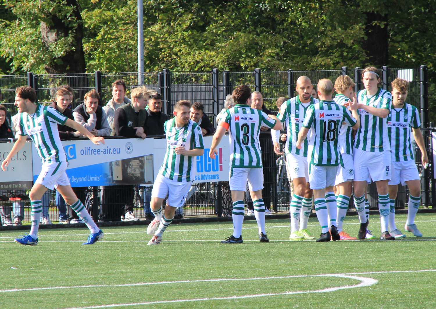 1H: Velocitas wint topper, ook zeges voor Be Quick en Oranje Nassau