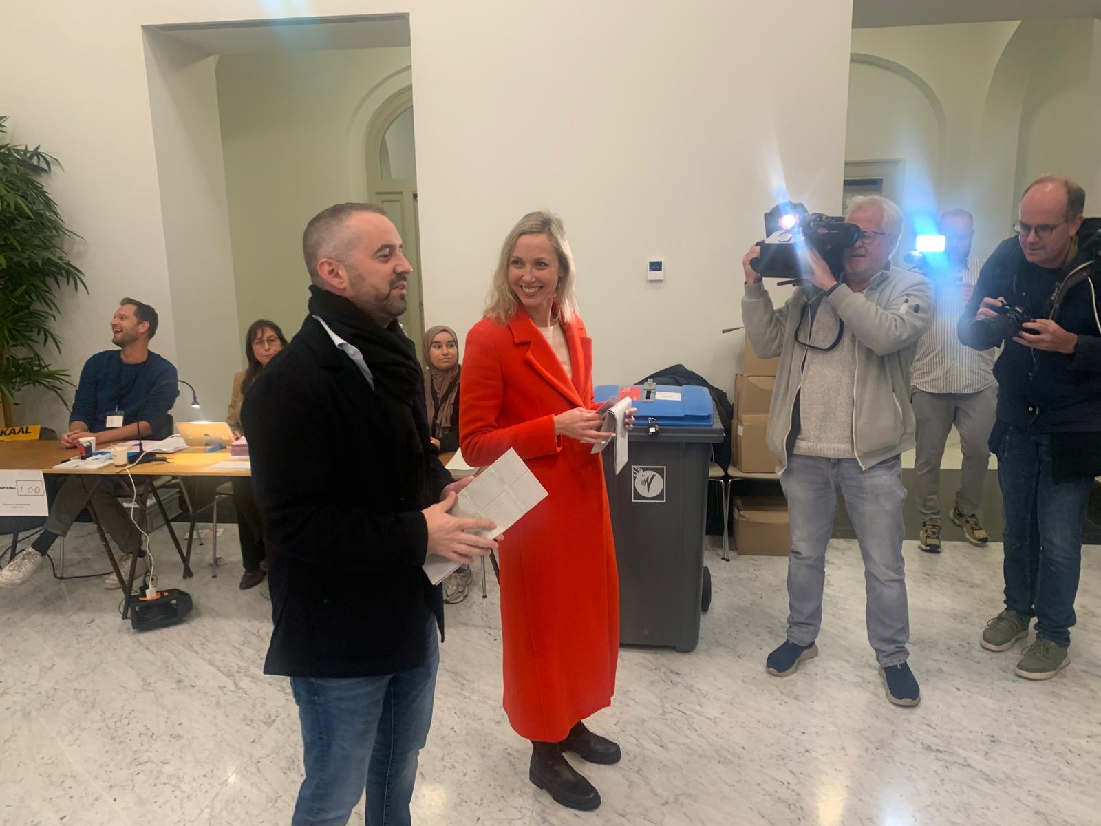 De stembureaus hebben het best druk