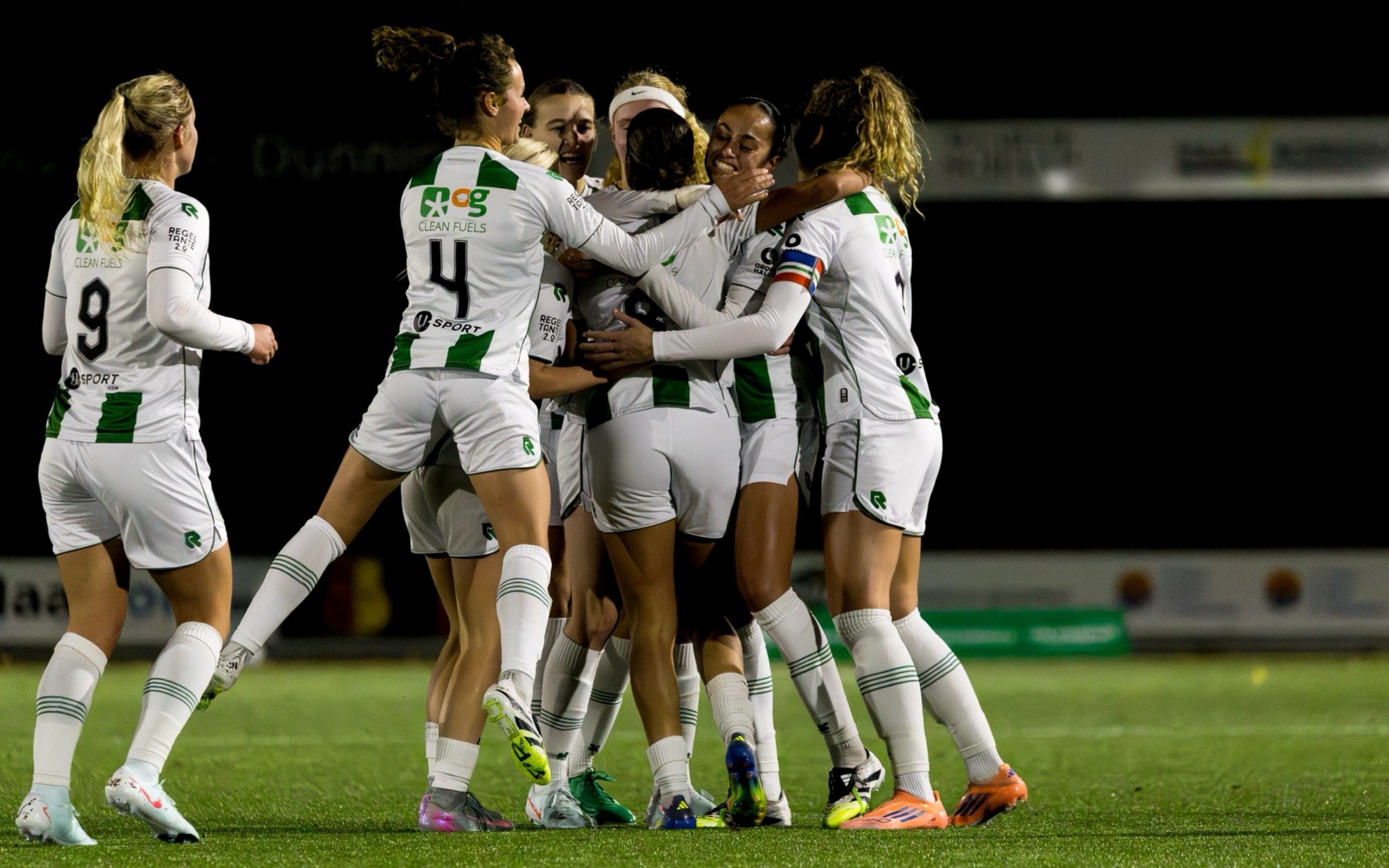 Gelijkspel vrouwen FC Groningen tegen Jong Hera United