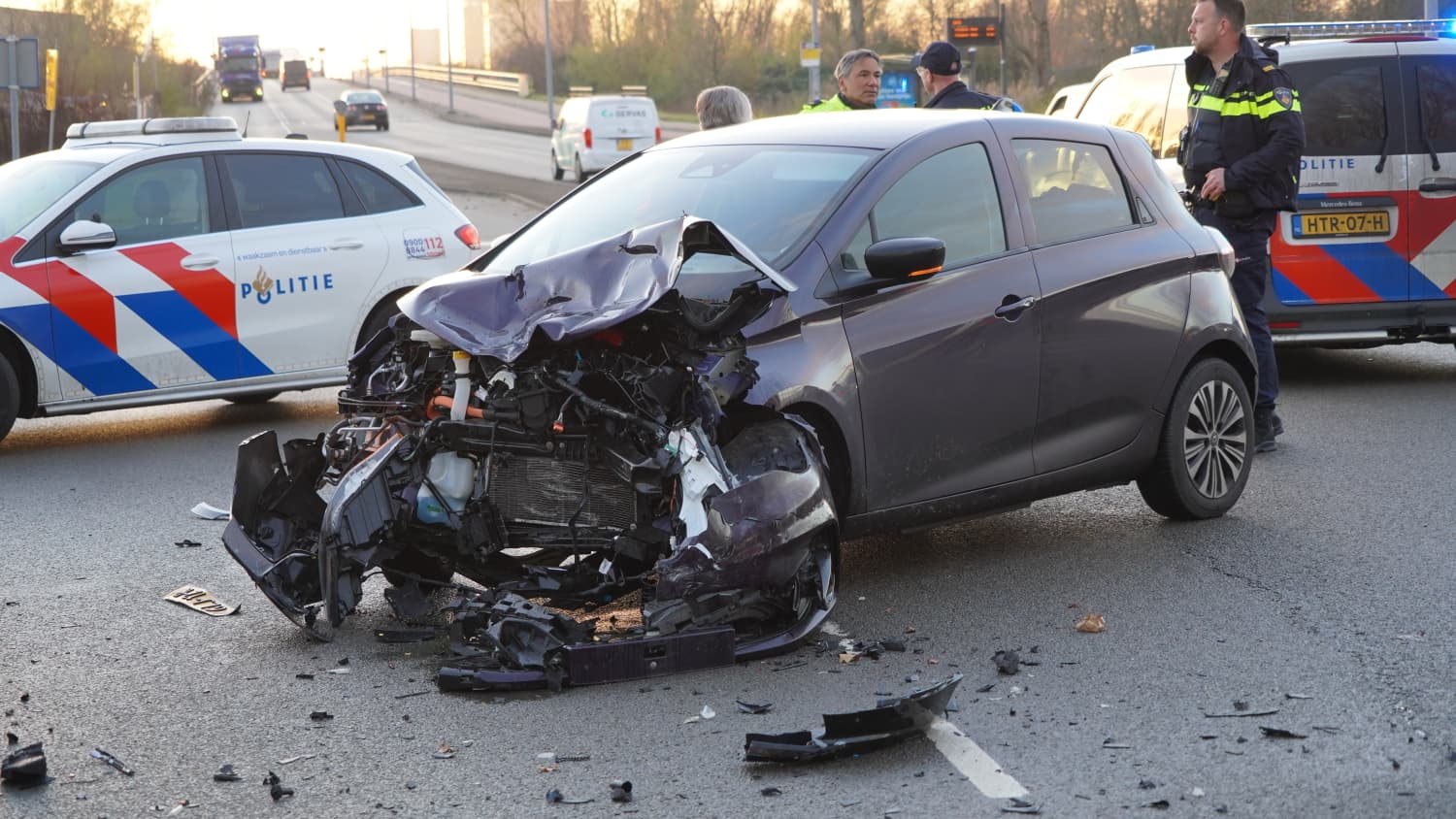 Forse botsing op Sint Petersburgweg