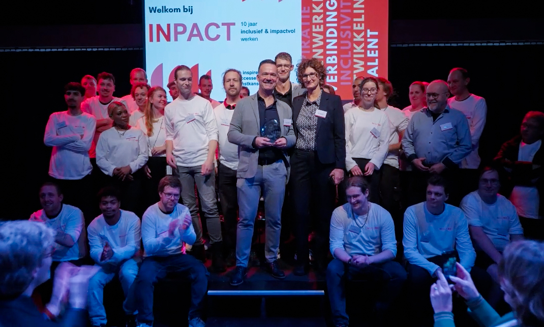 Baas facilitaire eenheid RUG krijgt prijs voor inclusie op de werkvloer