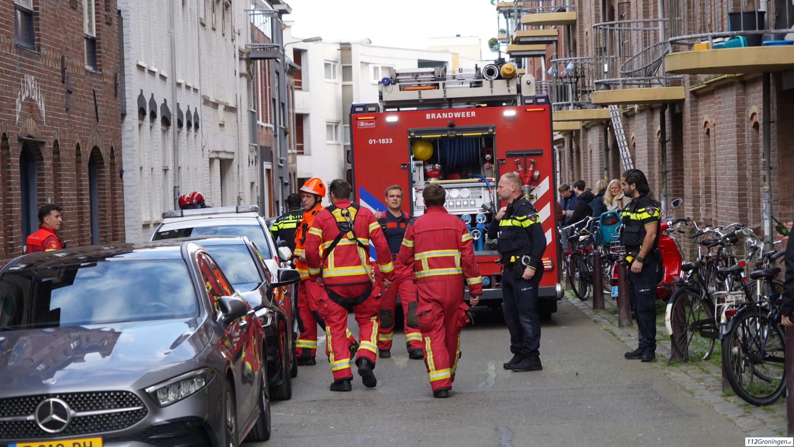 Brand in woning Lijnbaanstraat