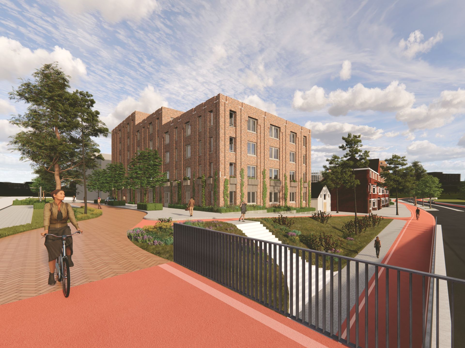 Wijkvernieuwing Grunobuurt bijna voltooid met woongebouw Couchette