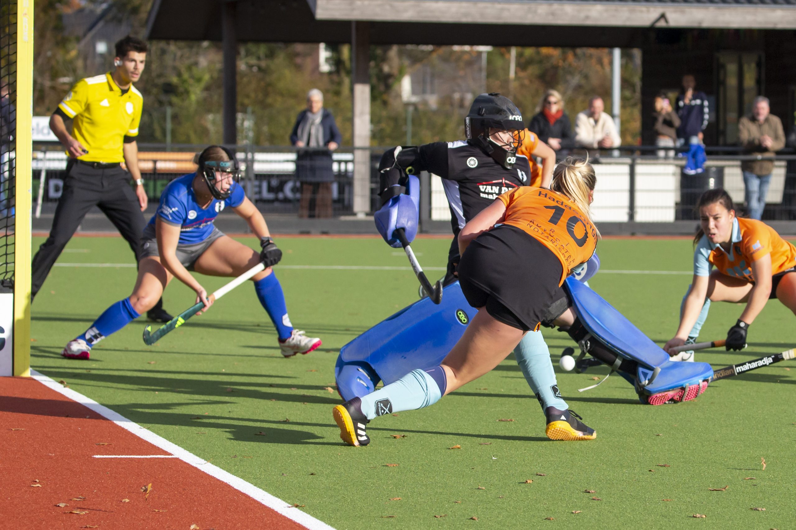 Koploper maatje te groot voor hockeyvrouwen Groningen