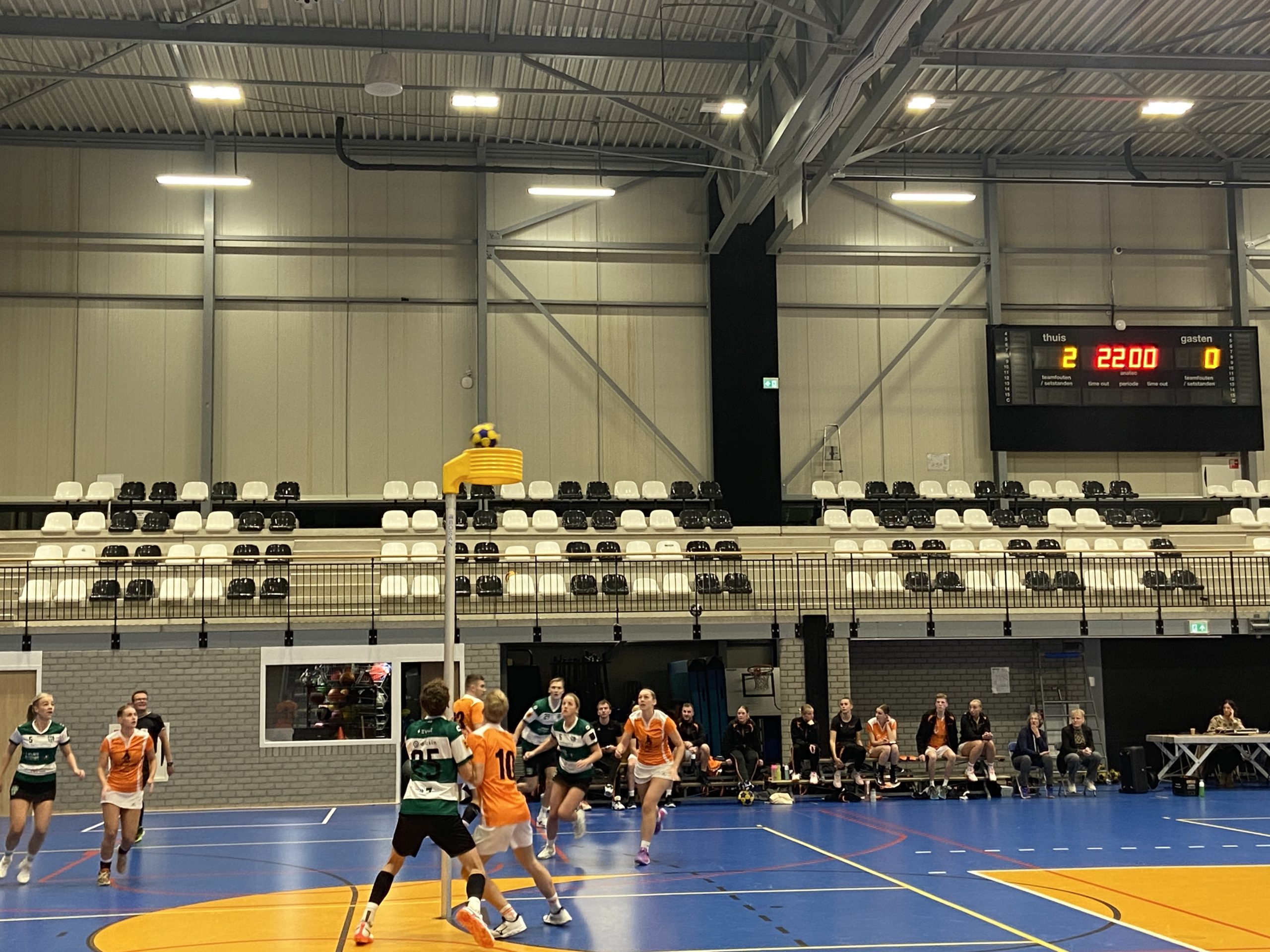 Nic. verliest eerste wedstrijd van het zaalseizoen