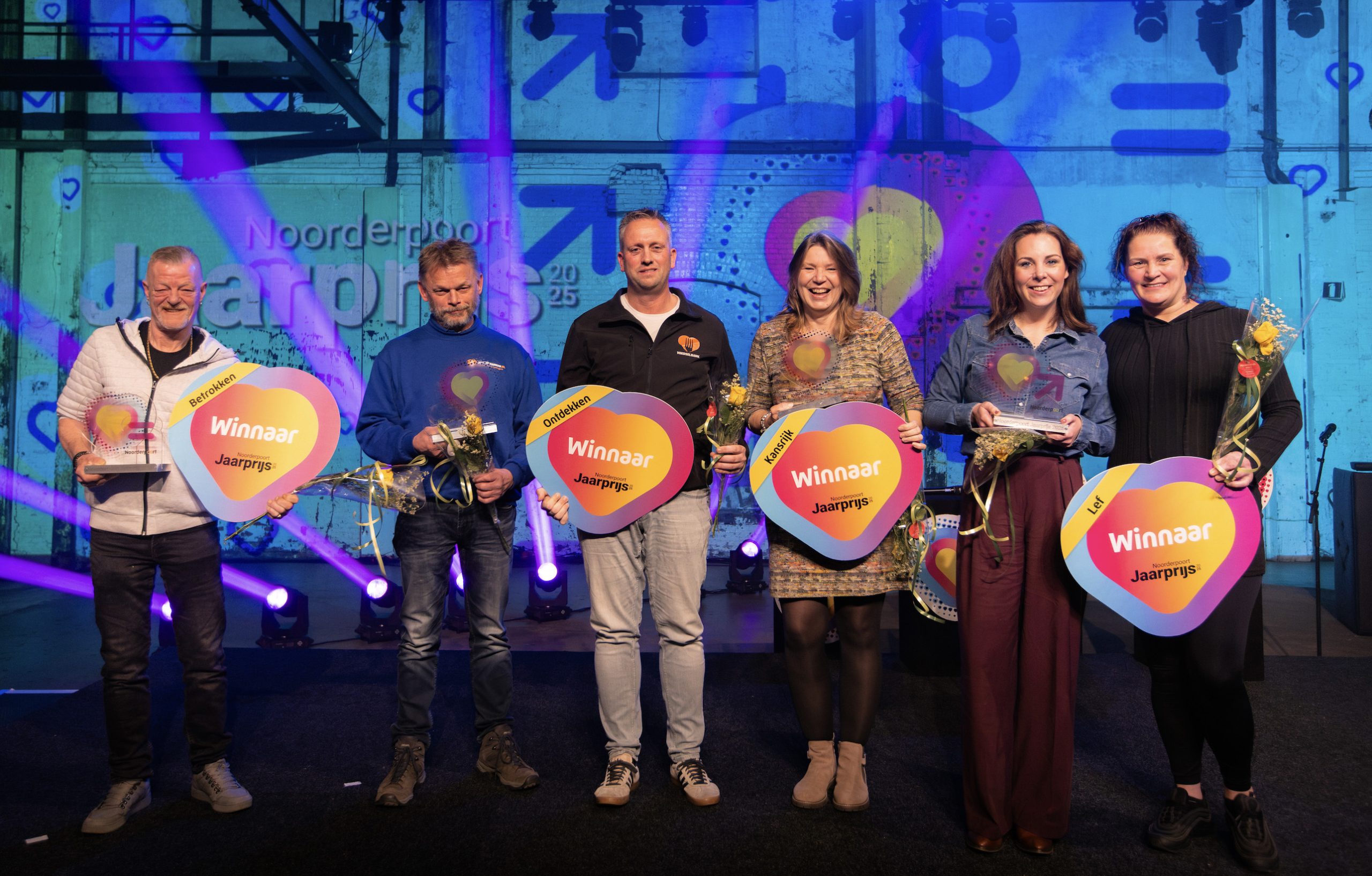 Vier winnaars bij de Noorderpoort Jaarprijs 2025