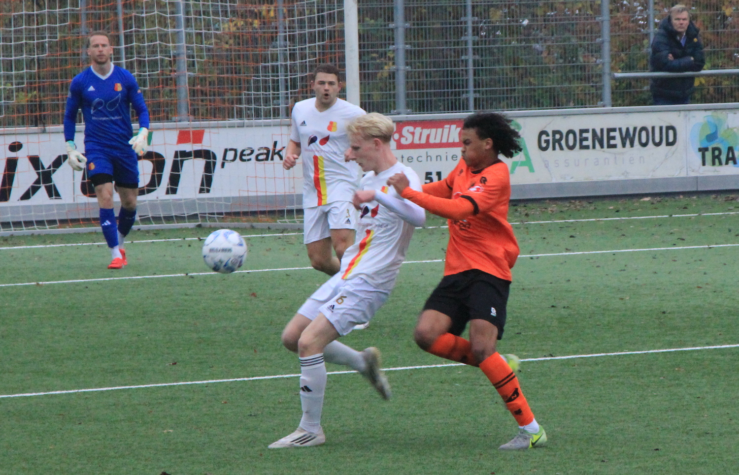 1H: Periodetitel Velocitas, Oranje Nassau en Be Quick kunnen leven met remise