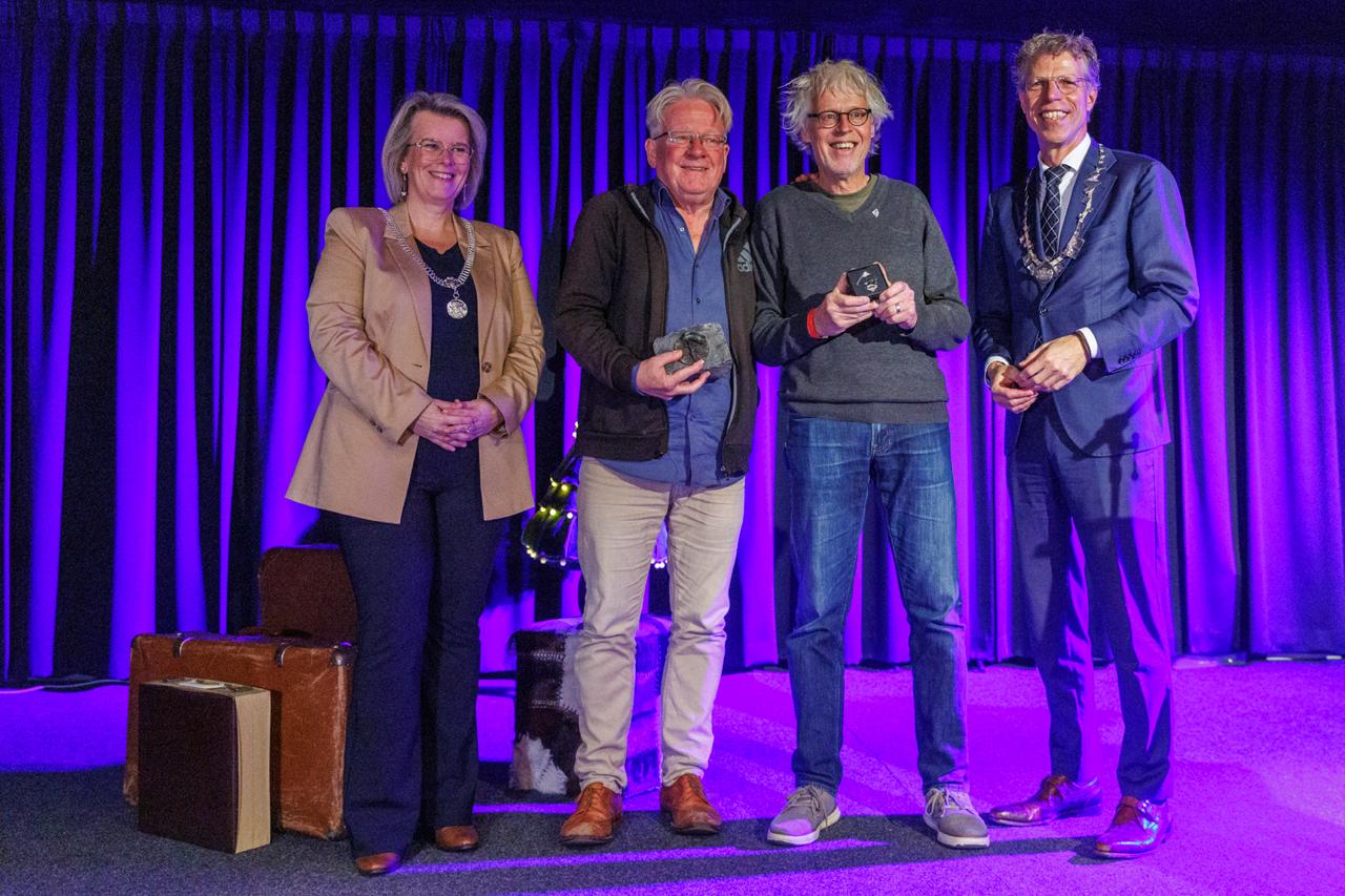 Pé Daalemmer en Rooie Rinus ontvangen erepenningen van Groningen en Westerkwartier (foto’s)