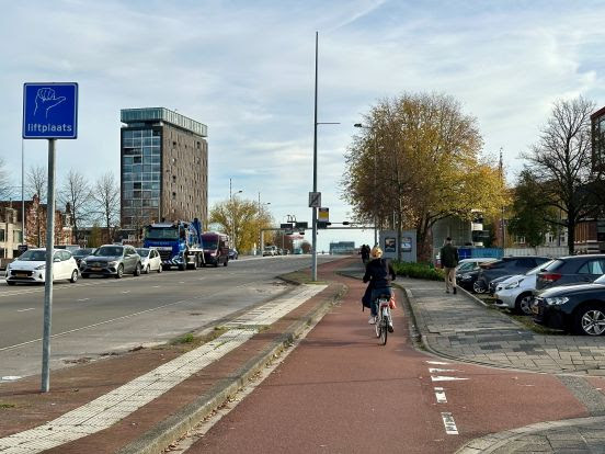 Fietspad Oosterhavenbrug richting Sontweg vanaf woensdag 12 november afgesloten