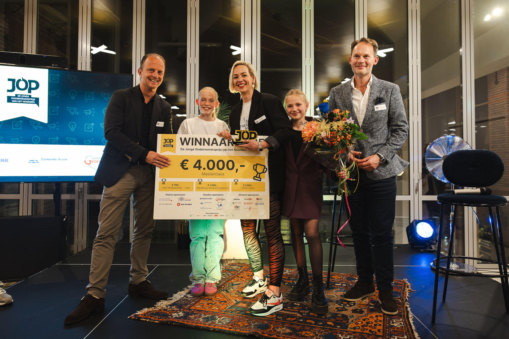 Stadjer Nicky Schieving van Fit Piggy wint Jonge Ondernemersprijs 2025
