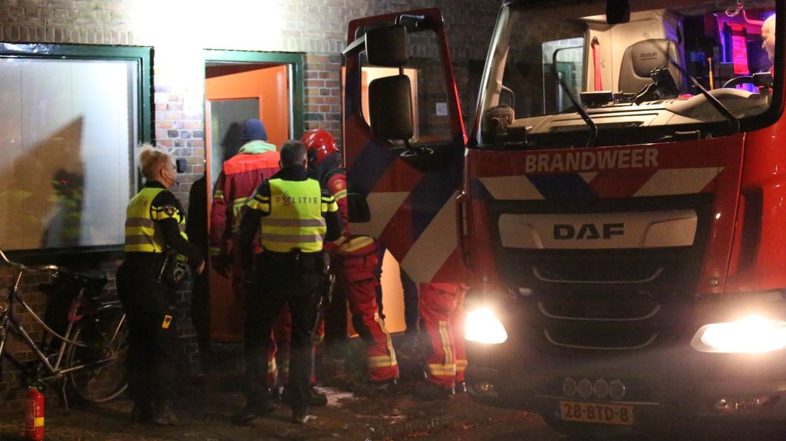 Vuurwerk door brievenbus gegooid in Stad