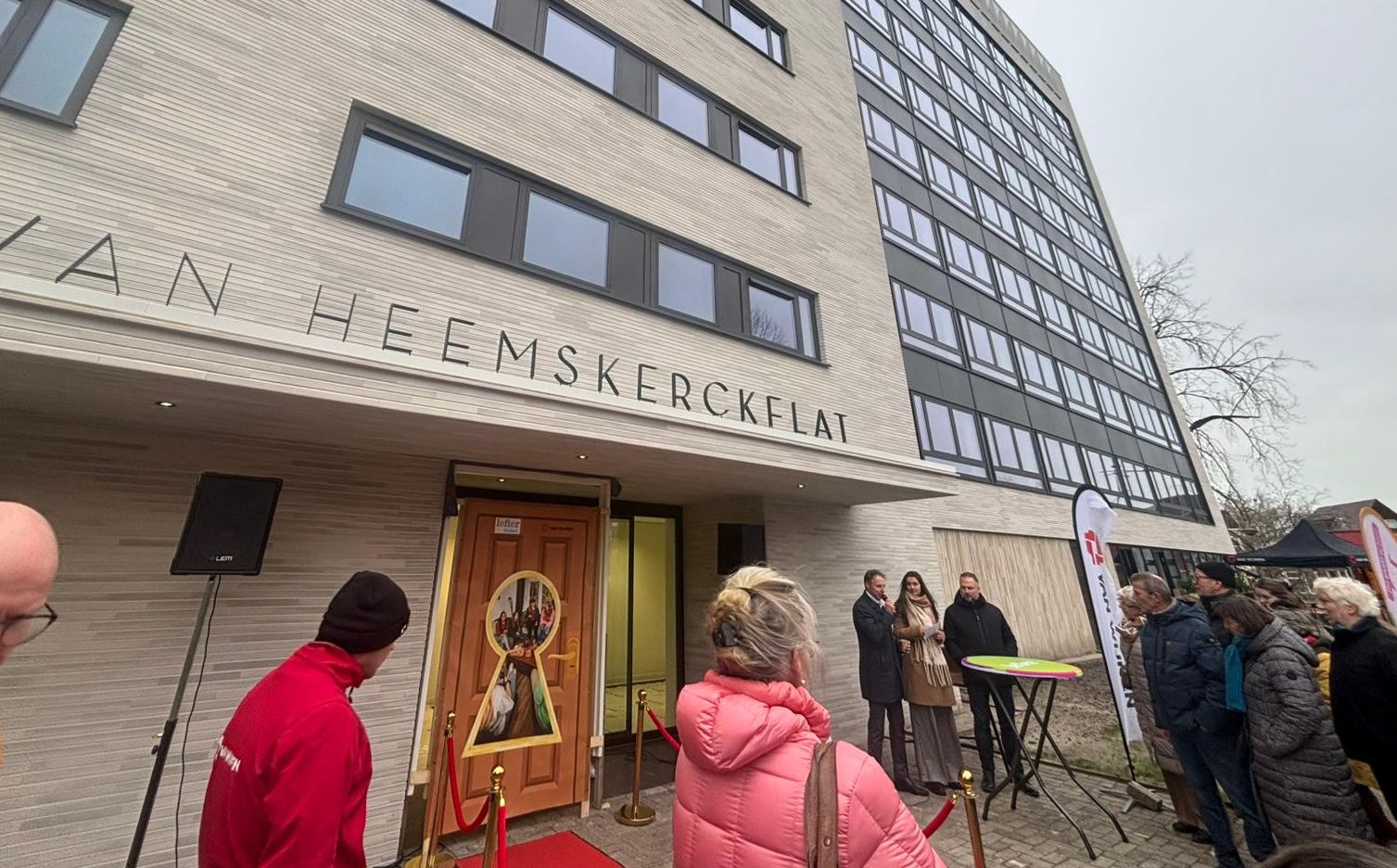 Vernieuwde studentenflat Van Heemskerckstraat officieel heropend na verbouwing