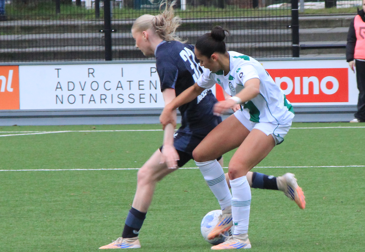 Grote nederlaag vrouwen FC Groningen in bekertoernooi tegen Excelsior