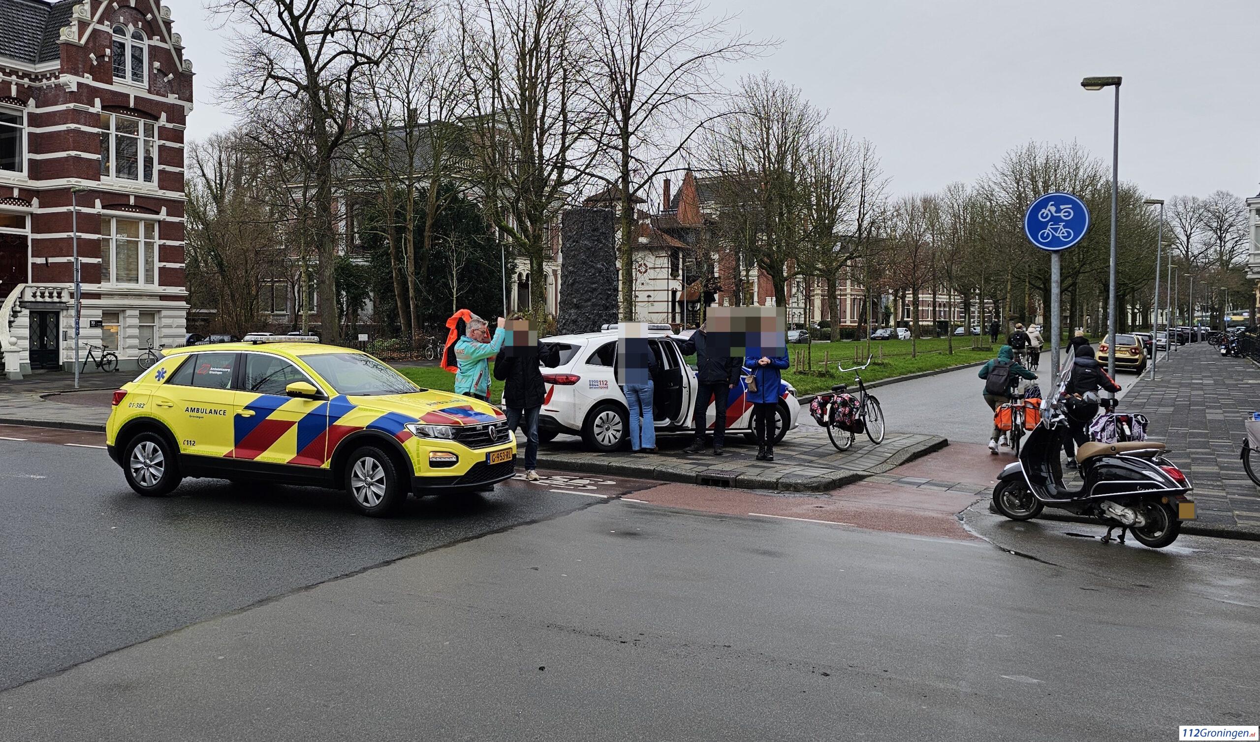 Twee gewonden bij aanrijding Heresingel