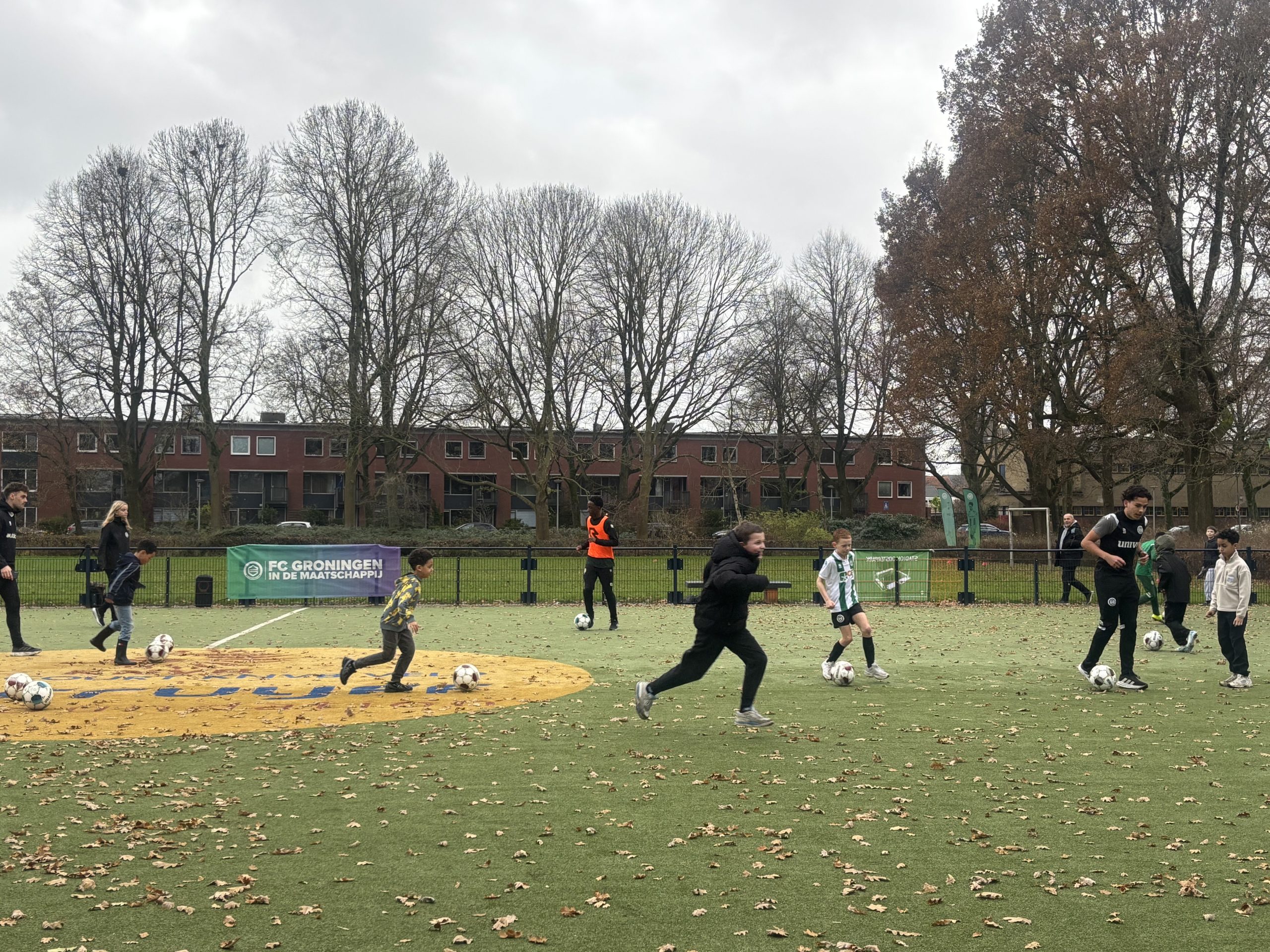 FC Groningen even terug in de Oosterparkwijk