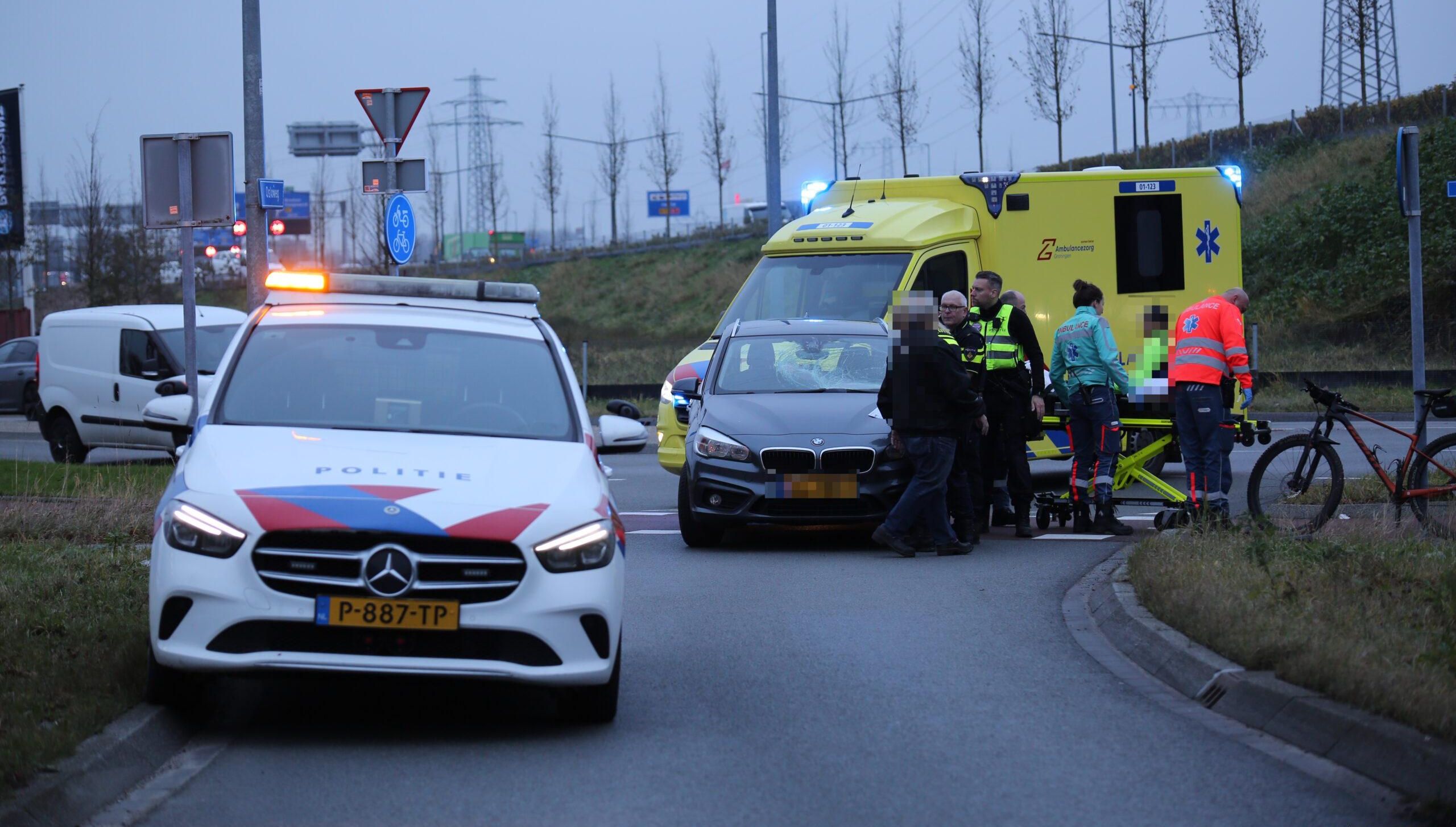 Fietser gewond door aanrijding op Osloweg