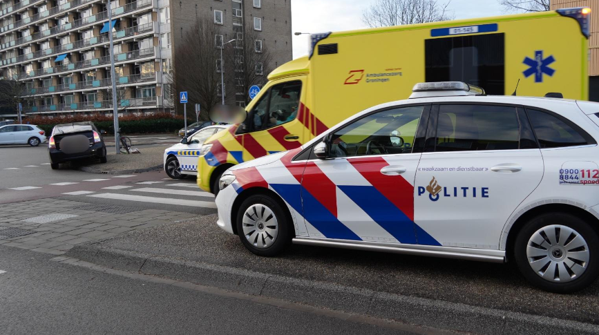 Fietser gewond bij verkeersongeluk Vondellaan