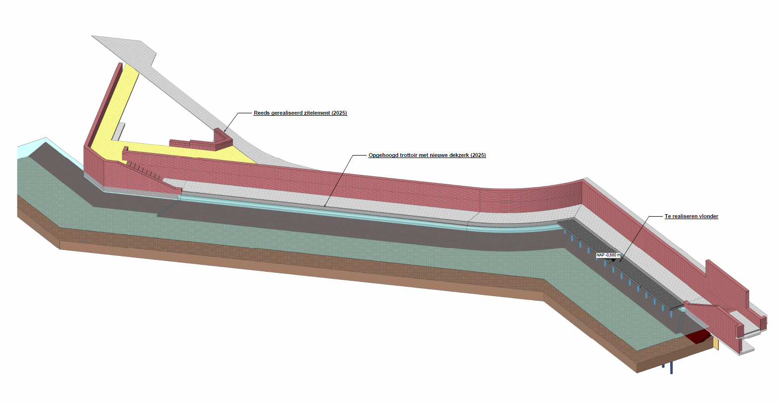 Gemeente werkt aan vlonder in Gorechtvijver