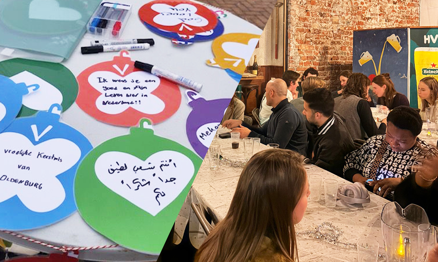 Raadsfracties in actie voor en met asielzoekers in aanloop naar Kerst